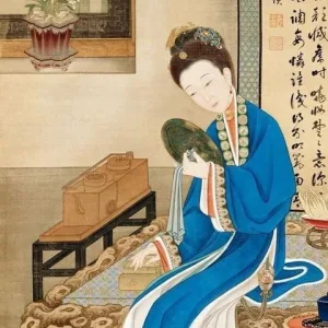 汉服图画——清朝十二美女