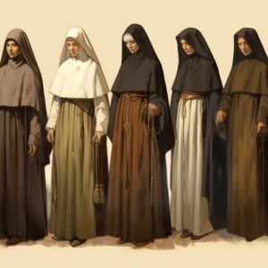 中世纪修女服饰