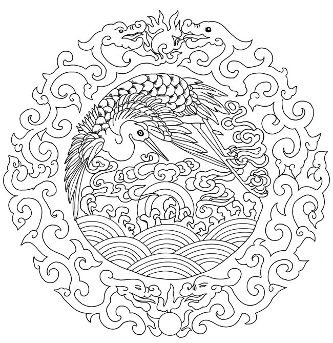 龙纹图案 花纹