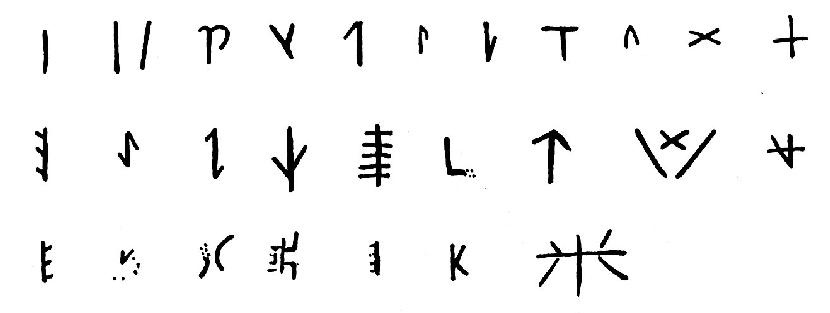 中国新石器时代仰韶文化花纹图案