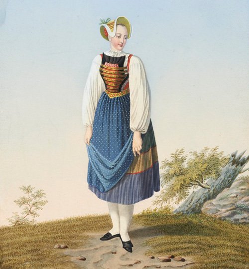 瑞士的民族传统服装,26 种民族服饰