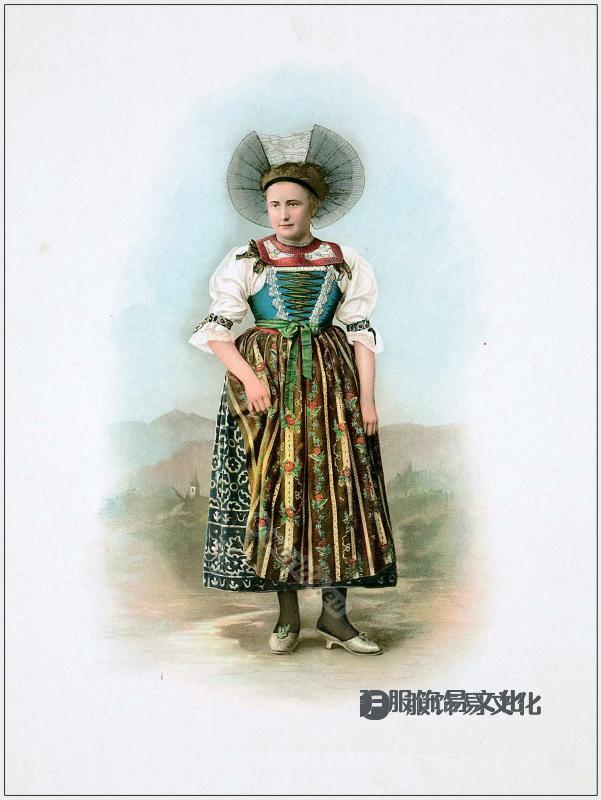 瑞士17世纪-19世纪传统服饰