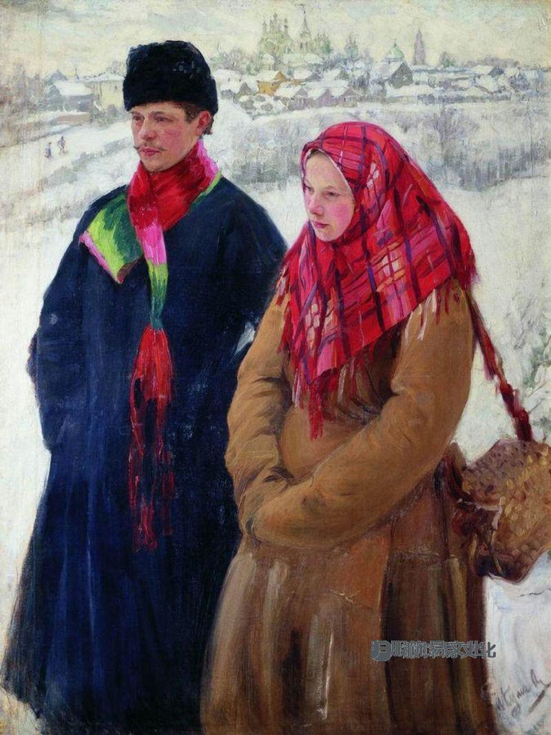 20世纪初苏联农民服饰