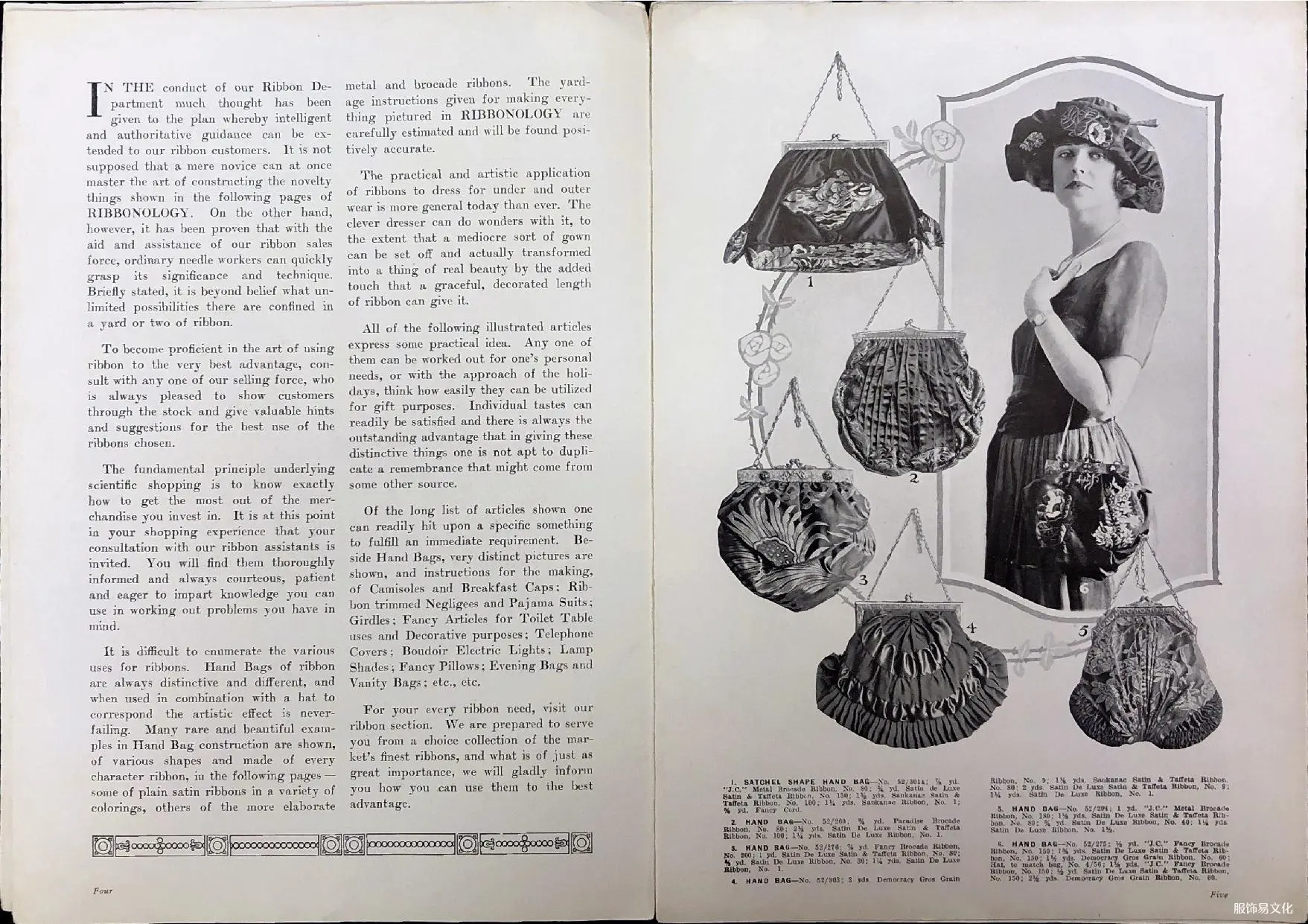 内布拉斯加州出版的1920 年秋季丝带流行趋势