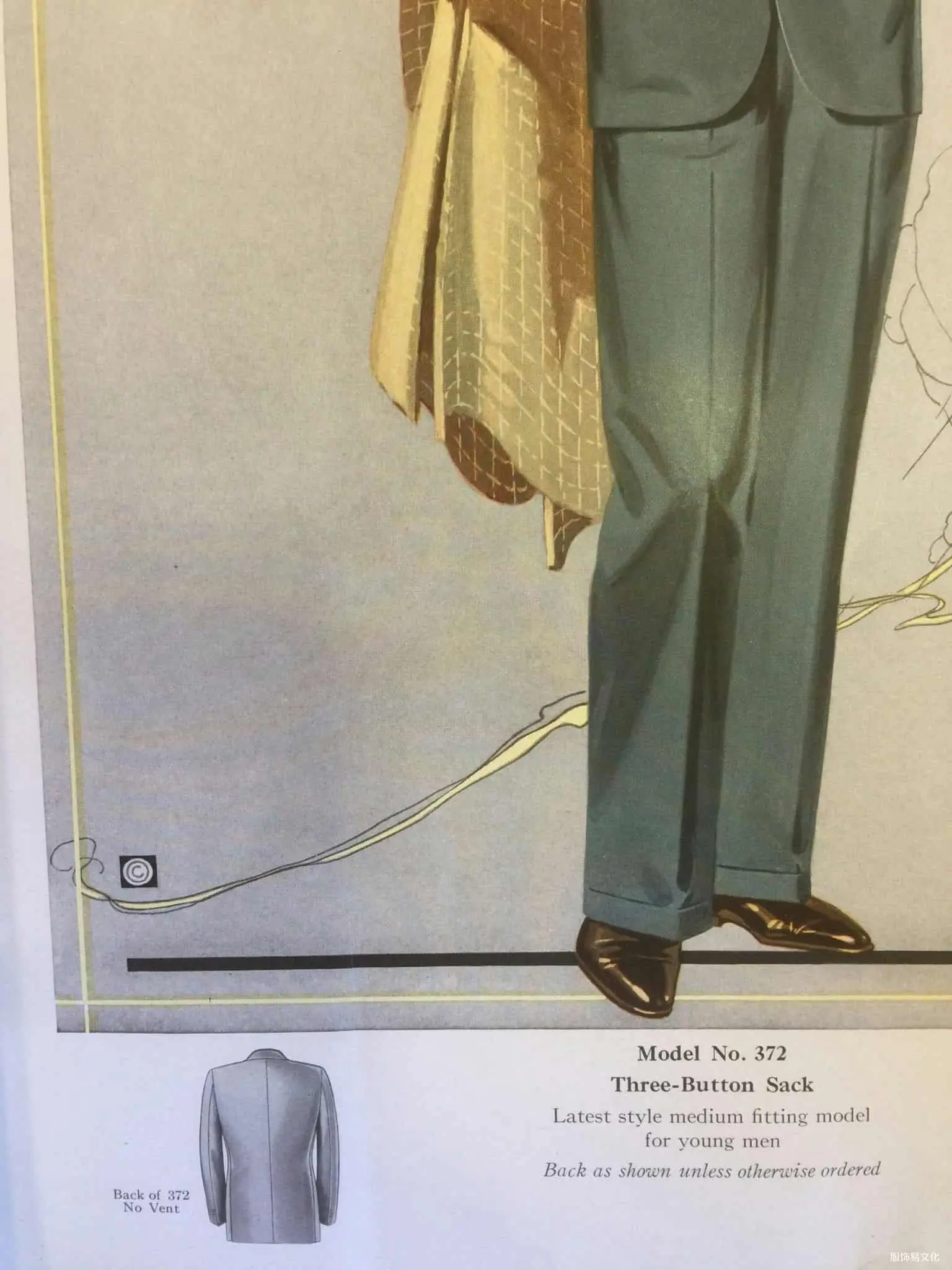 1928 年秋季男士最喜爱的时装