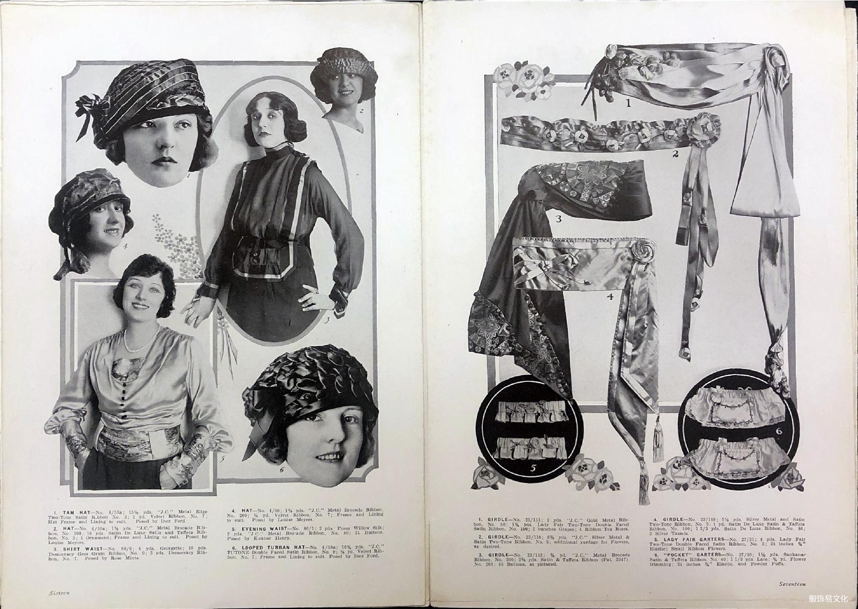 内布拉斯加州出版的1920 年秋季丝带流行趋势
