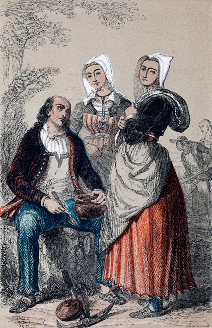 Pluvigner 服装 - 复制品 © Norbert Pousseur