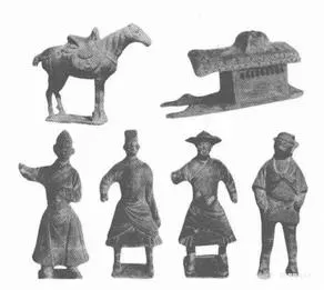 第一节　物与像：壁面装饰与随葬品共同营造的墓室空间