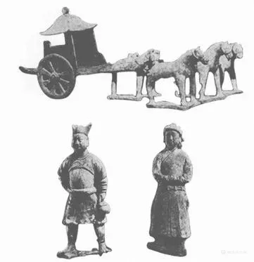 第一节　物与像：壁面装饰与随葬品共同营造的墓室空间