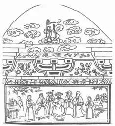 第一节　物与像：壁面装饰与随葬品共同营造的墓室空间