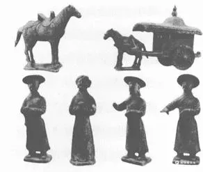 第一节　物与像：壁面装饰与随葬品共同营造的墓室空间