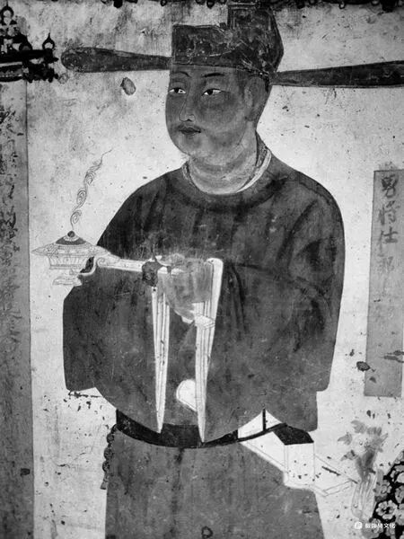 宋代士庶赐服之帕头(折上巾)