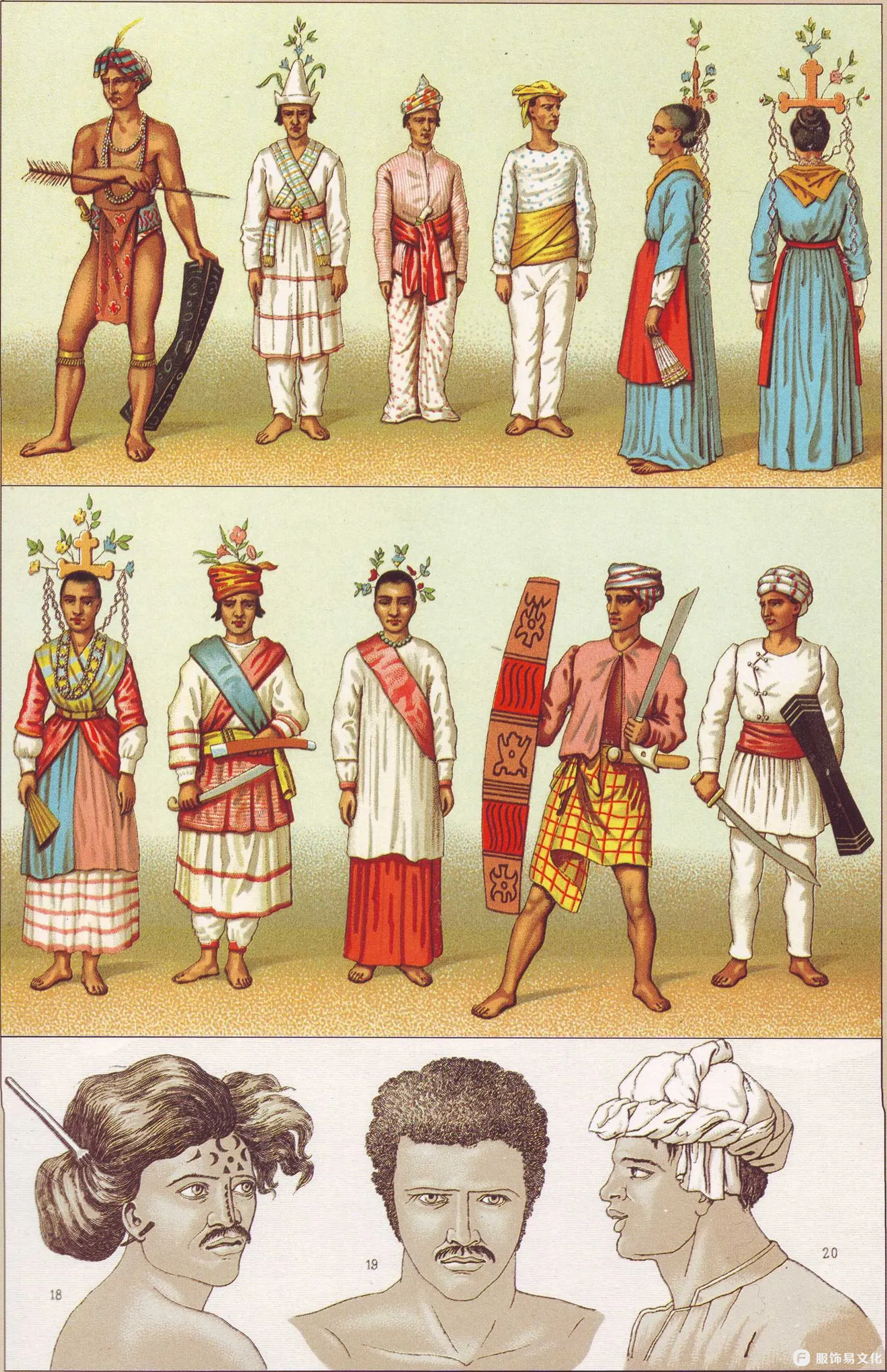 马来西亚 - 印度尼西亚服饰