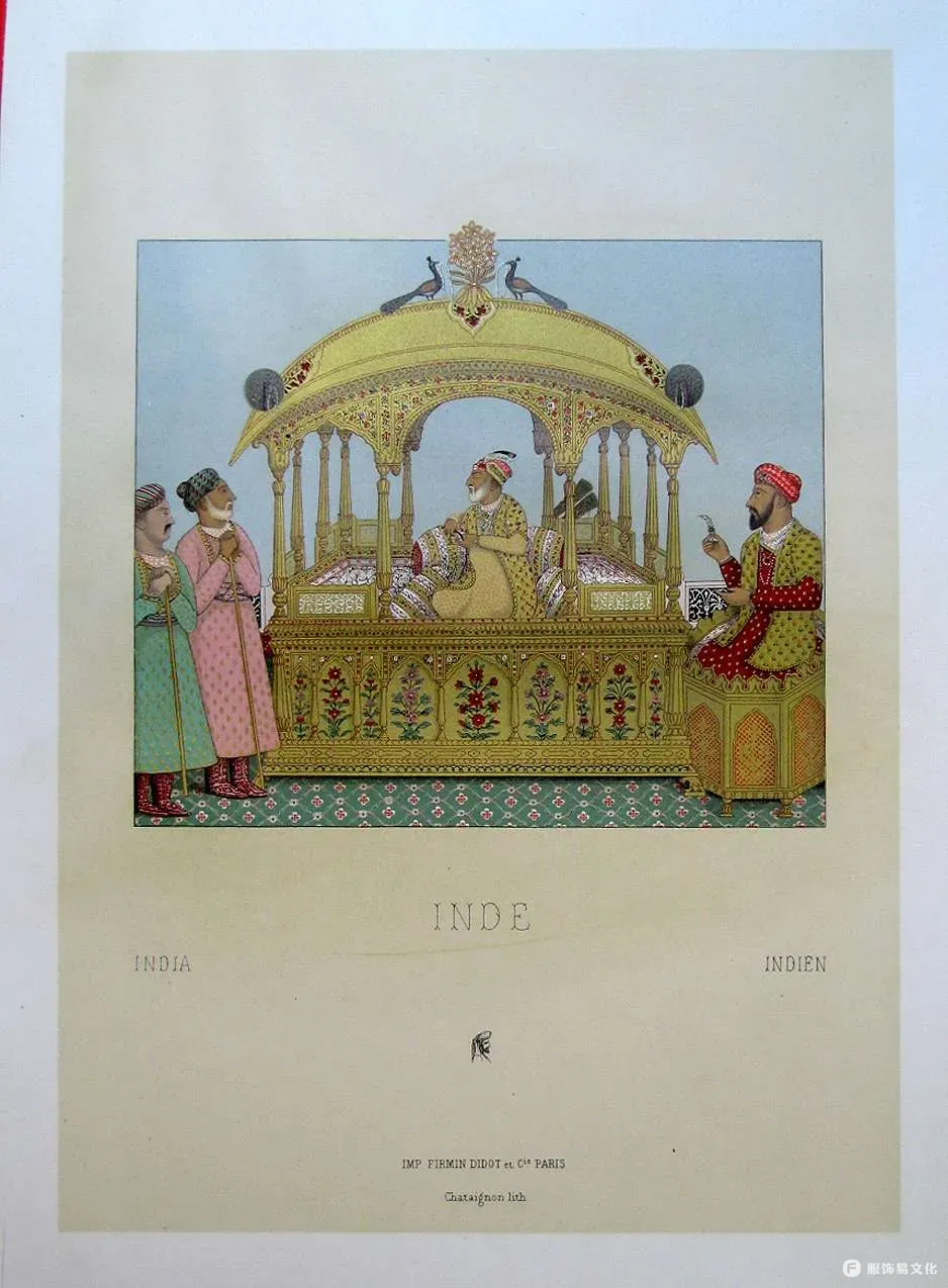 印度莫卧儿王朝服饰