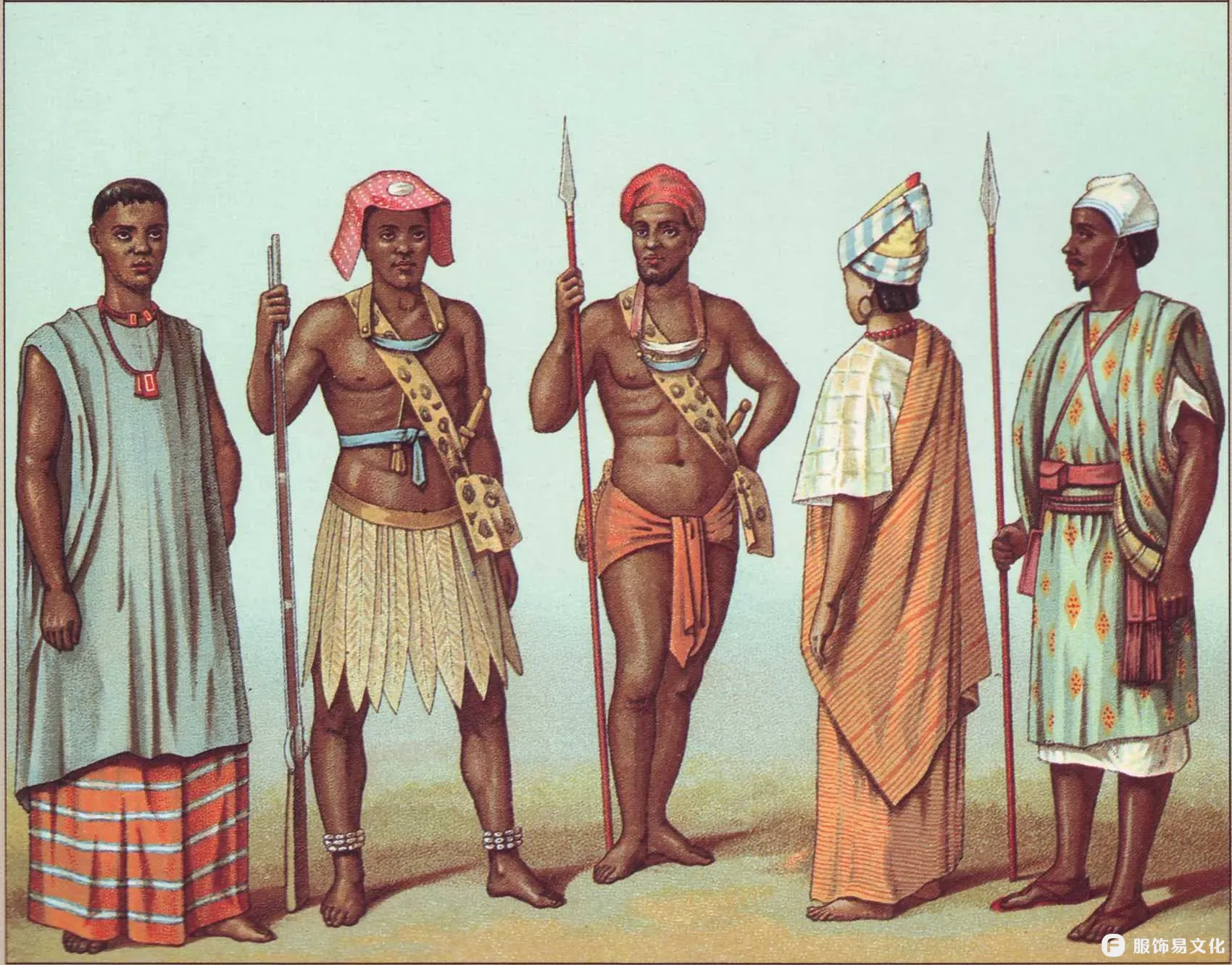 苏丹，南非服饰