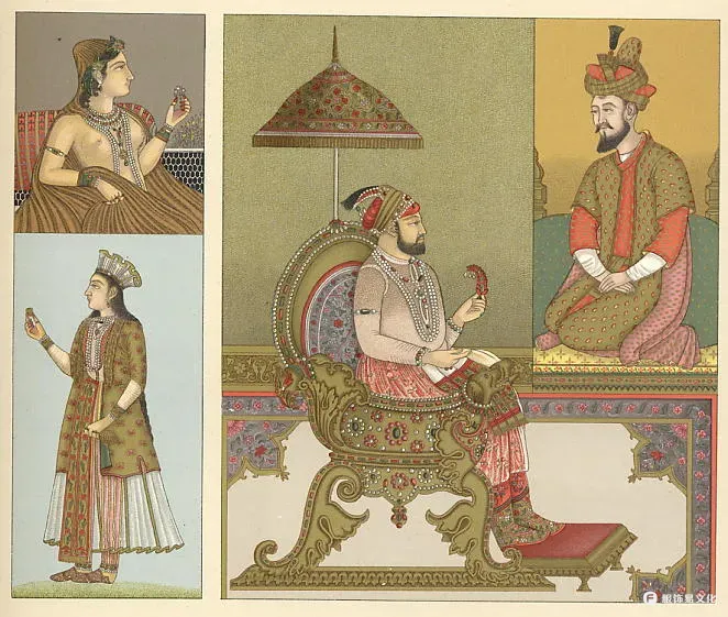 印度莫卧儿王朝服饰
