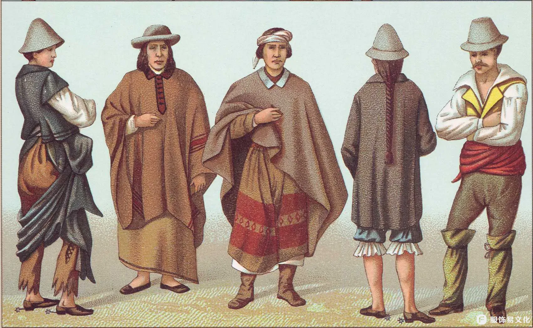 南美洲 - 瓜拉尼 - 加勒比海 - 博托库多斯传统服饰