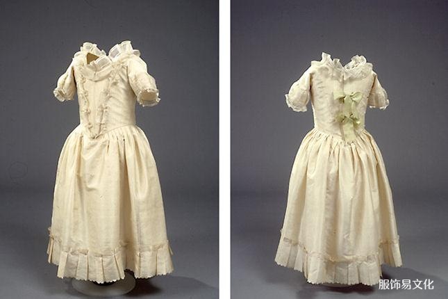 儿童服装，1780 - 1785 年