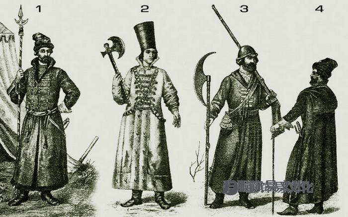 17世纪罗斯的军装