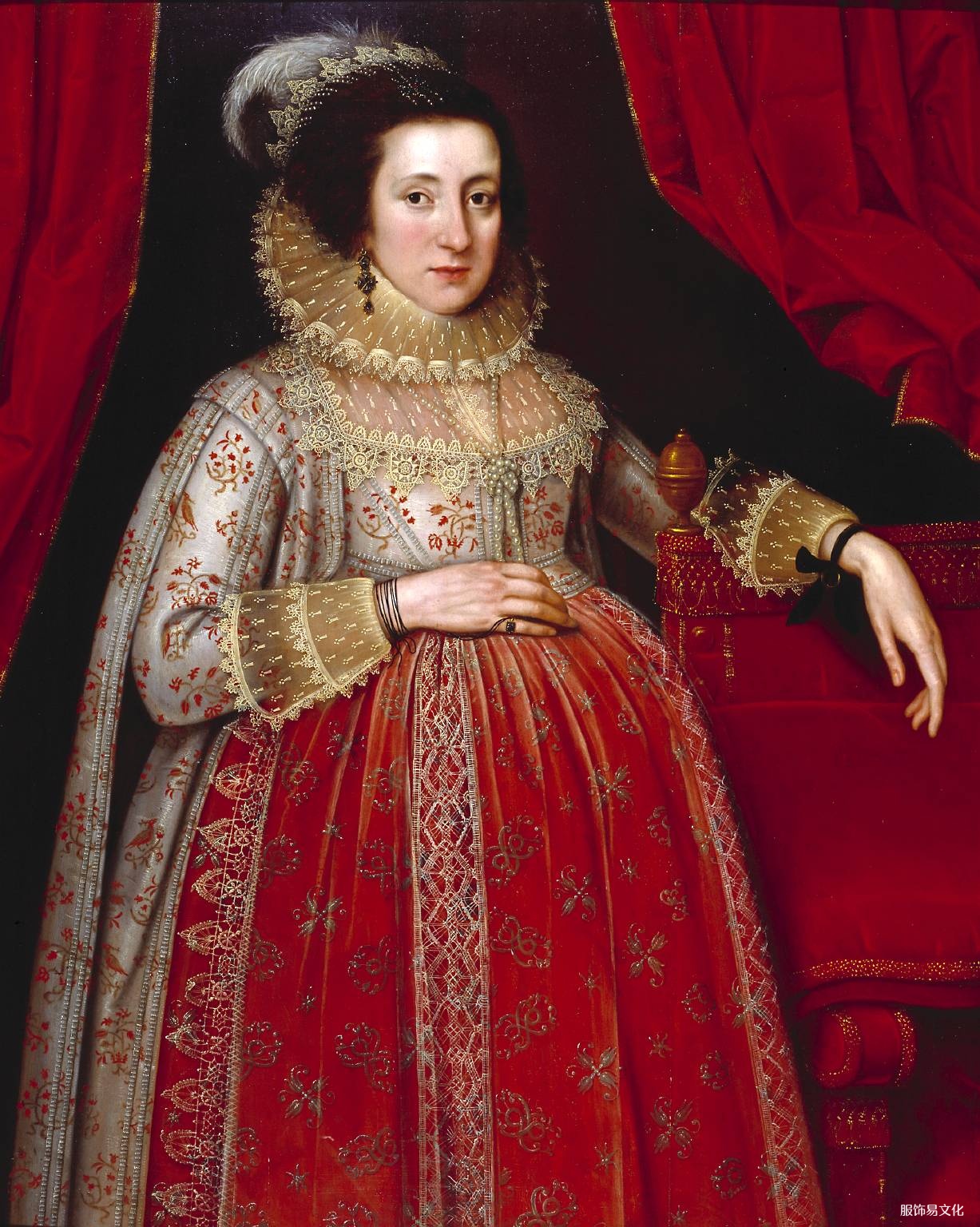 孕妇和妓女服饰时尚 – 16 世纪和 17 世纪