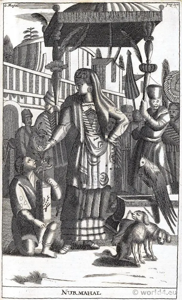 印度莫卧儿帝国-服装和时尚史