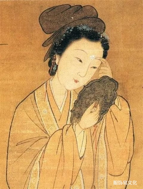 中国传统眉妆的历史 - 材料与形状