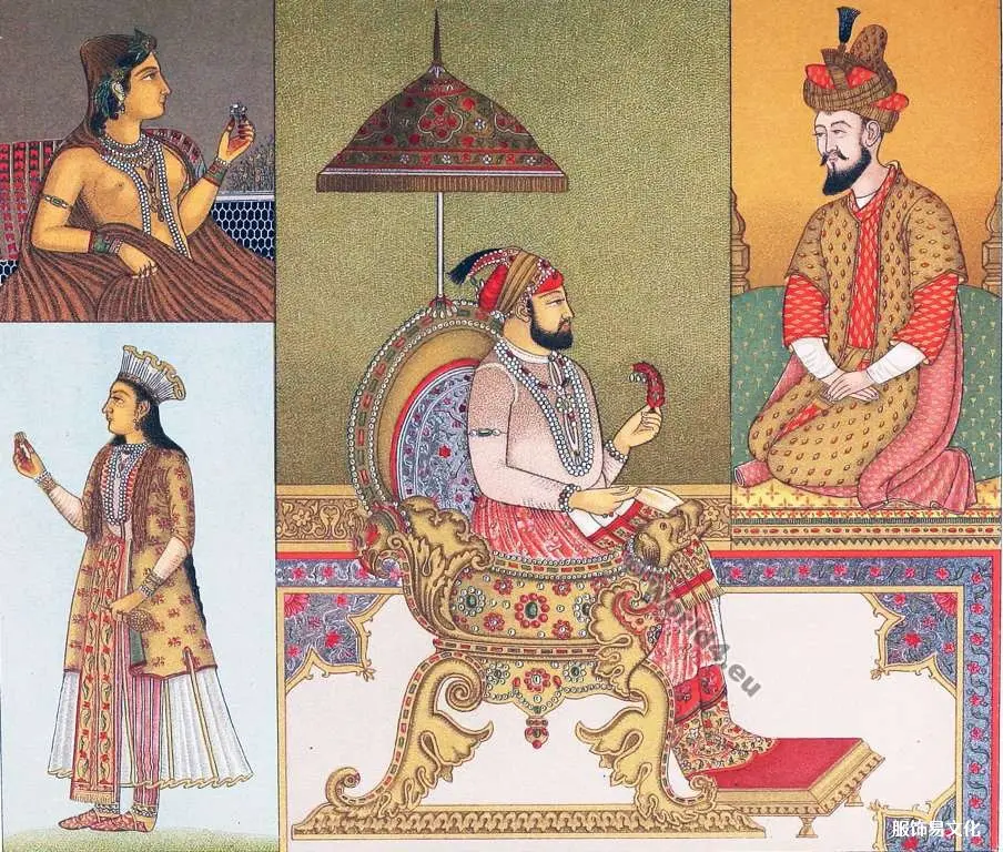 印度莫卧儿帝国-服装和时尚史