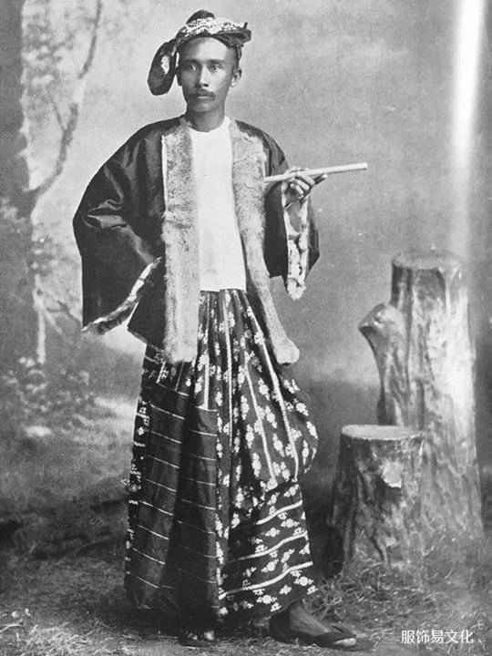 缅甸男装的起源