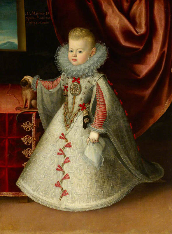 玛丽亚安娜，西班牙公主，后来的奥地利女大公，匈牙利女王和皇后，孩提时代