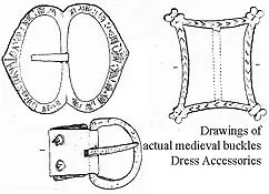 中世纪1000 年至 1600 年服装