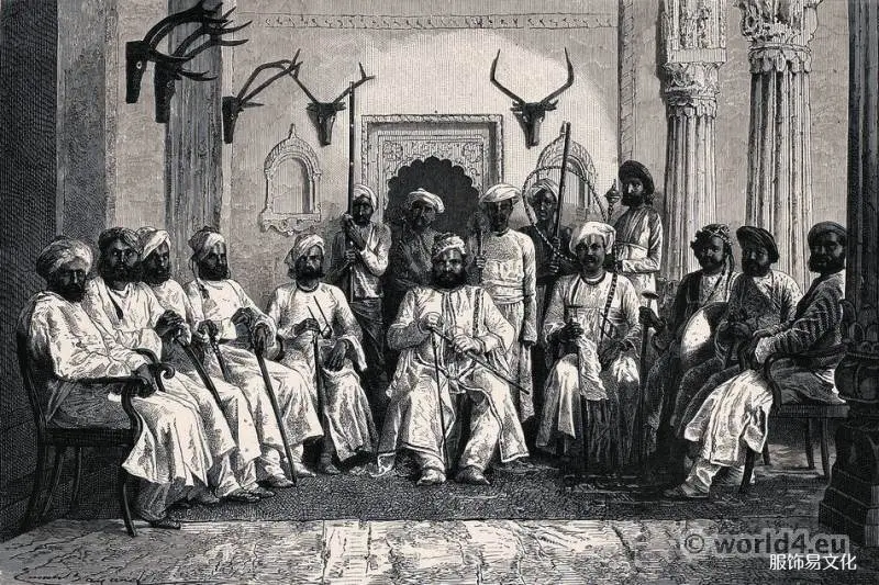 印度莫卧儿帝国-服装和时尚史