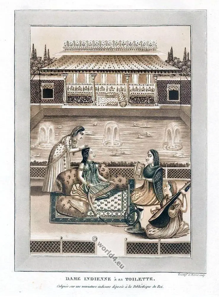 印度莫卧儿帝国-服装和时尚史