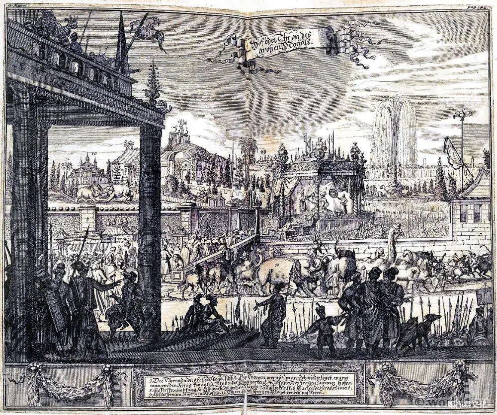 印度莫卧儿帝国-服装和时尚史