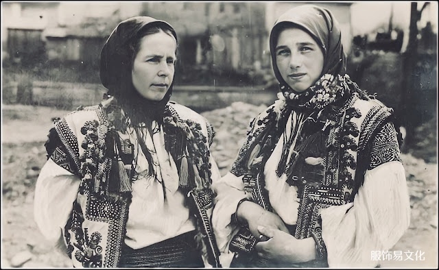 乌克兰外喀尔巴阡地区 Rakhiw 地区的 Hutsul 服装