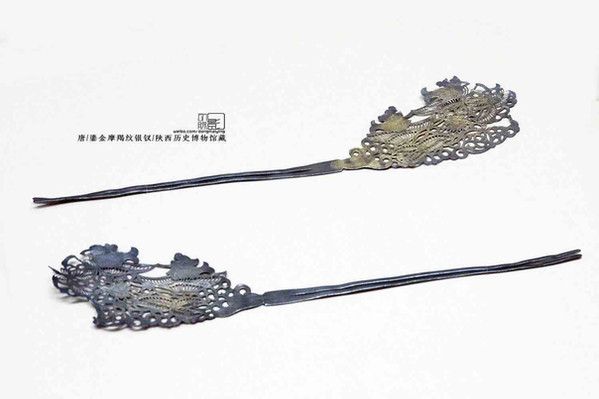 唐代鎏金银瓒（618—907）——陕西历史博物馆（东麦影摄）