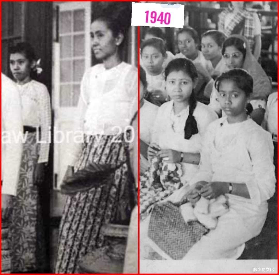 缅甸1940年代服装