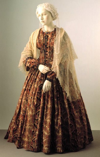 英国1850年代服装史
