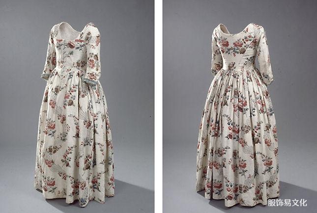 英国服饰，1780 年代