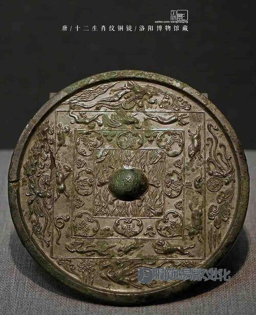 唐代铜镜十二生肖（618—907）