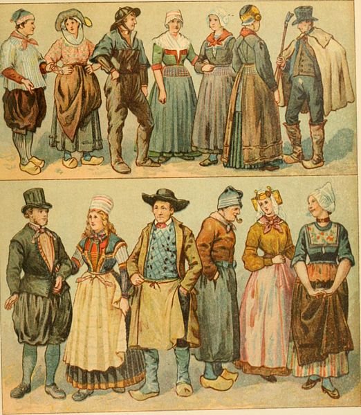 1902 年荷兰服装