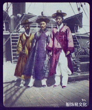 韩国传统服饰1907年