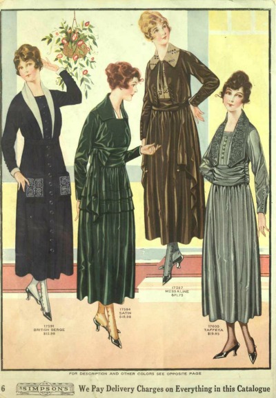 Selfridge 先生着装 1919 年 - at vintagedancer.com