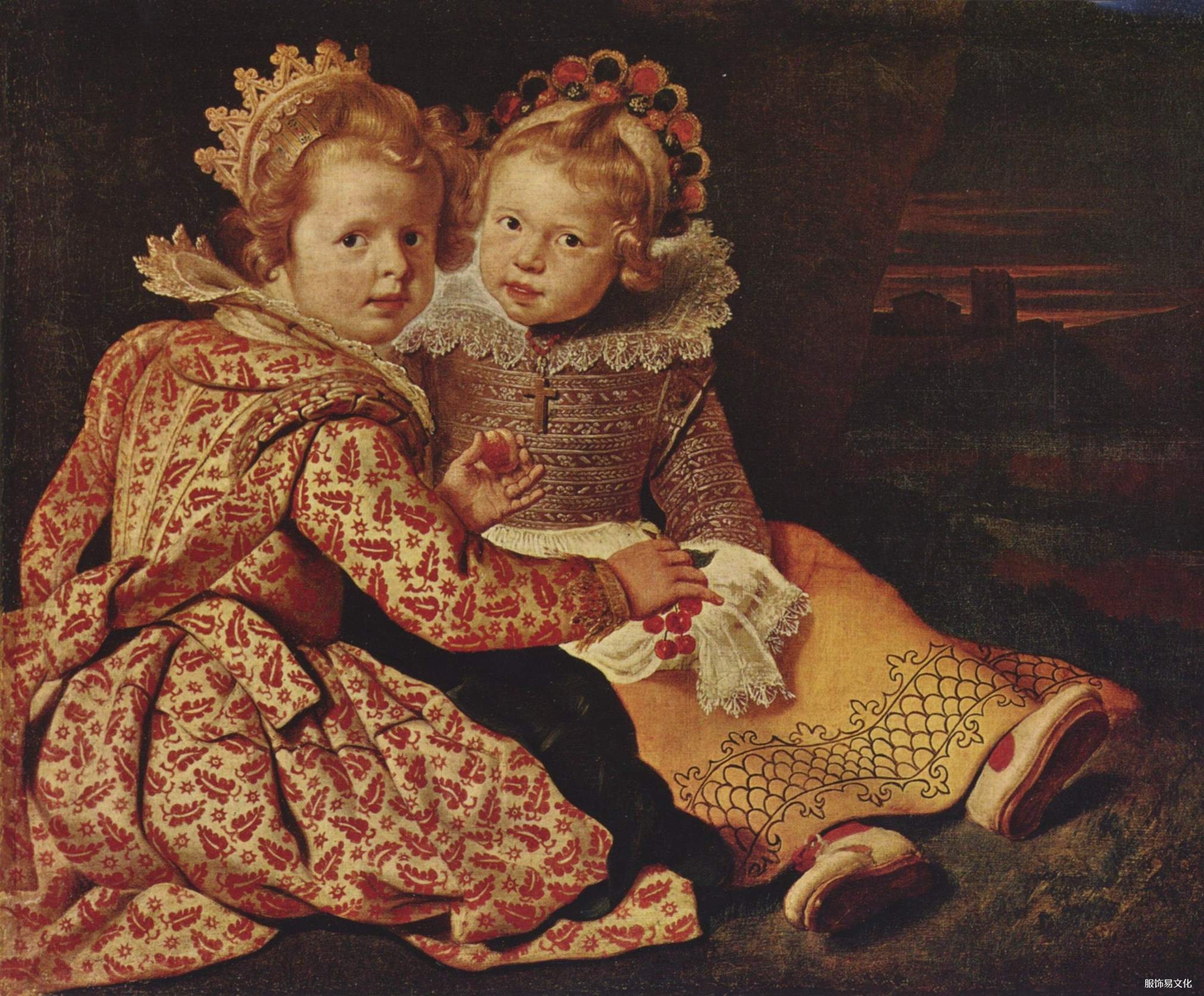 16，17世纪宫廷儿童服饰