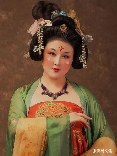 中国传统眉妆的历史 - 材料与形状