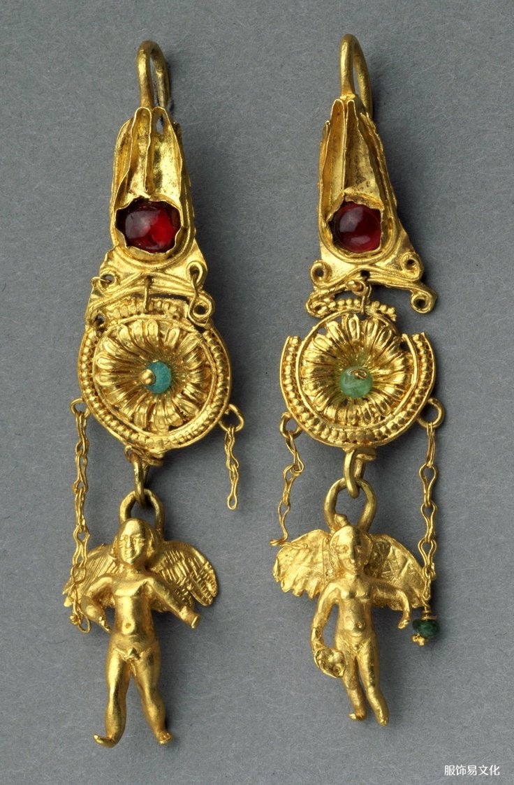 古希腊的珠宝艺术耳环