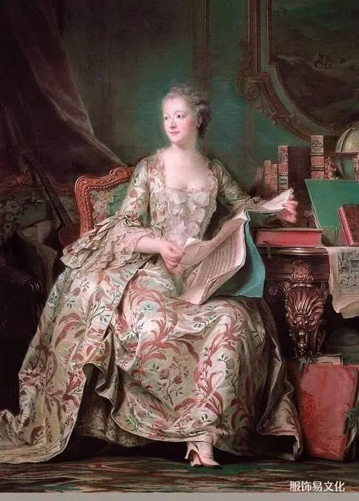 洛可可风格服装,1715-1785 年