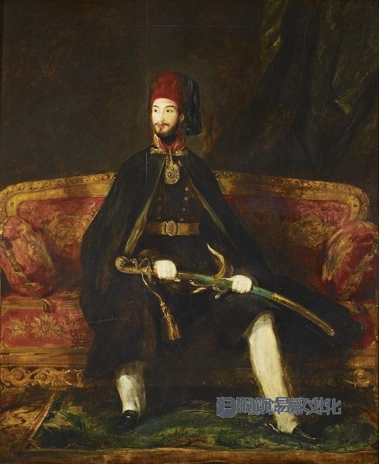 奥斯曼帝国皇帝苏丹阿卜杜勒迈西德一世的画像