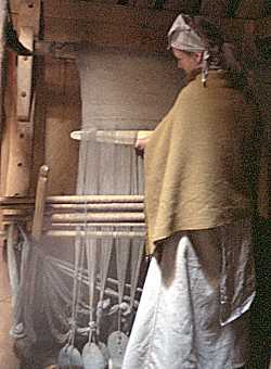 Eiriksstadir 的织布机