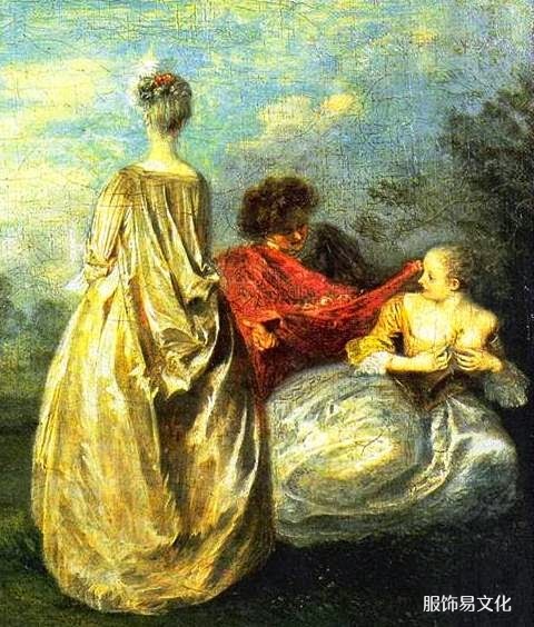洛可可风格服装，1715-1785 年