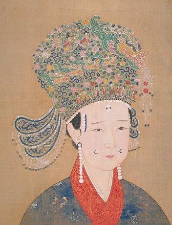 宋钦宗皇后朱濂（？—1127）仁怀皇后画像。